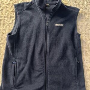 Columbia Dark Blue Fleece Vest